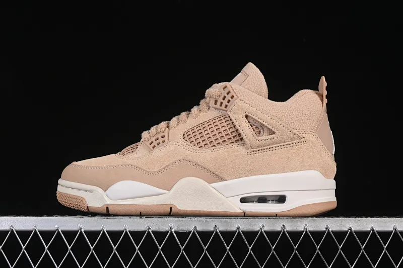 All categories Air Jordan Jordan series basketball shoes Air Jordan 4 GX foreign trade version Air Jordan 4 Retro "Cozy Girl" AJ4 Joe 4 plush warm yellow HV0823-200
